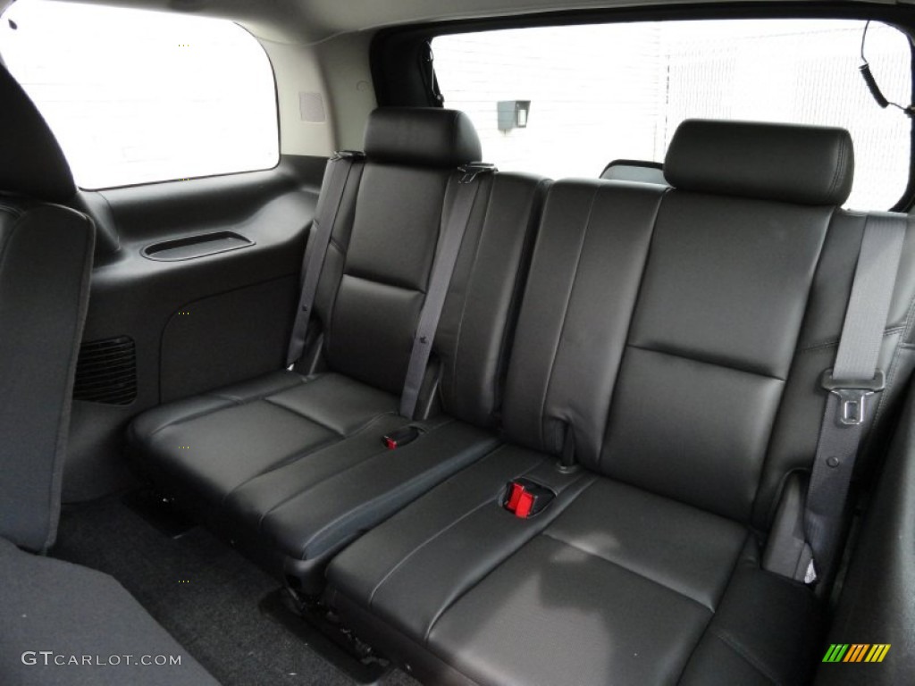 2012 Cadillac Escalade Hybrid 4WD Rear Seat Photo #63343497