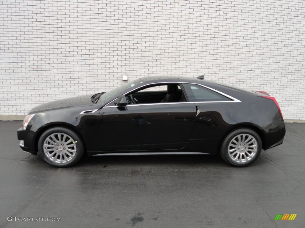 Black Diamond Tricoat 2012 Cadillac CTS 4 AWD Coupe Exterior Photo #63343688