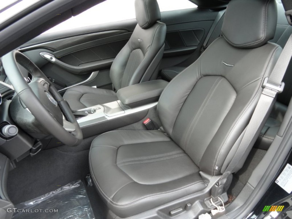 Ebony/Ebony Interior 2012 Cadillac CTS 4 AWD Coupe Photo #63343730