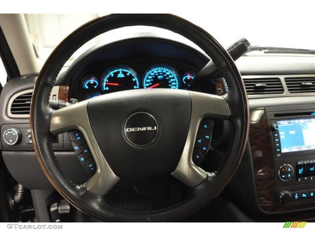 2008 Sierra 1500 Denali Crew Cab AWD - Onyx Black / Ebony photo #16