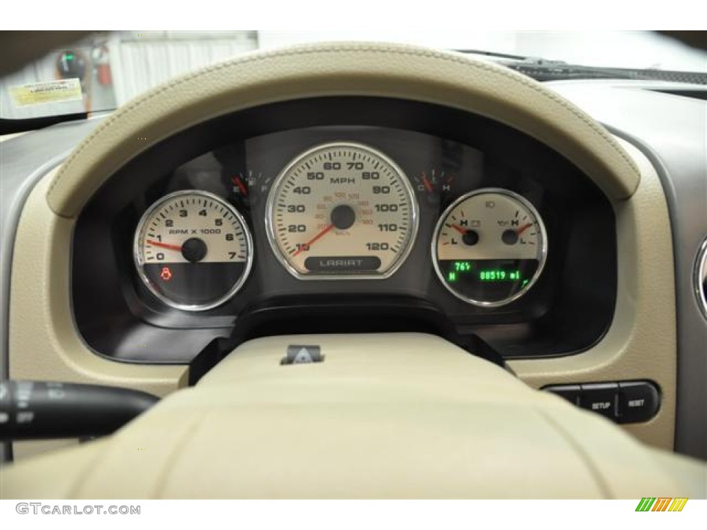 2006 F150 Lariat SuperCrew 4x4 - Arizona Beige Metallic / Tan photo #14