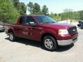 2006 Dark Toreador Red Metallic Ford F150 XLT SuperCab  photo #1