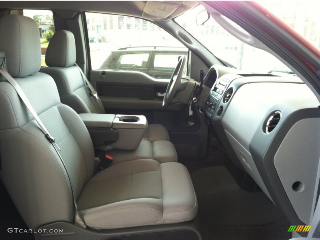 2006 F150 XLT SuperCab - Dark Toreador Red Metallic / Medium/Dark Flint photo #13