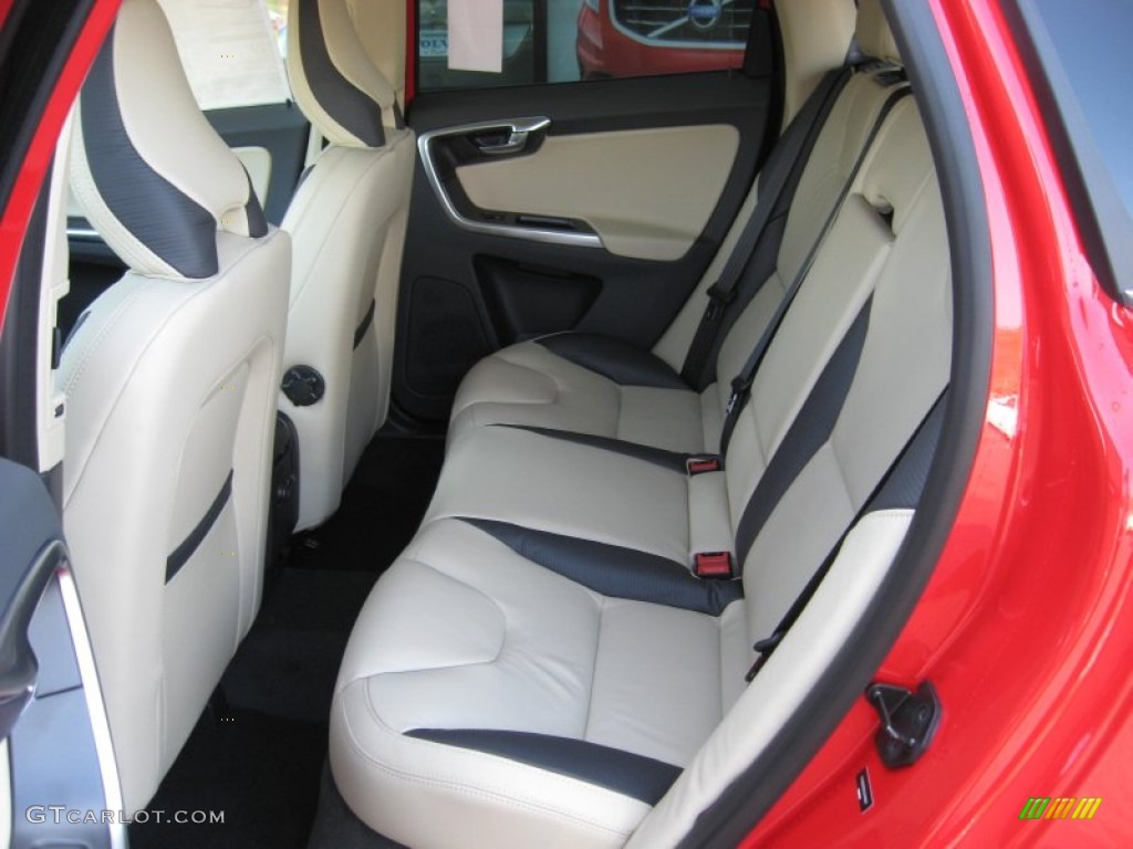 R Design Soft Beige/Black Inlay Interior 2012 Volvo XC60 T6 R-Design Photo #63347161