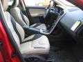 R Design Soft Beige/Black Inlay 2012 Volvo XC60 T6 R-Design Interior Color