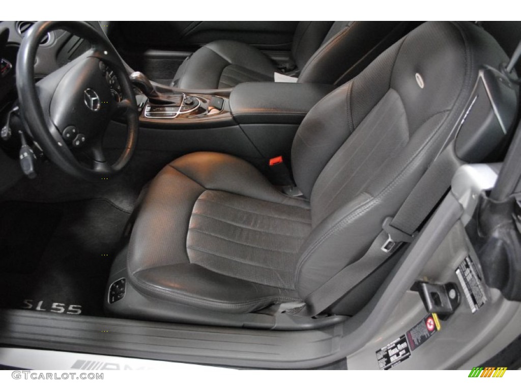 2005 Mercedes-Benz SL 55 AMG Roadster Front Seat Photo #63347195