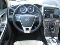 2012 Volvo XC60 R Design Soft Beige/Black Inlay Interior Dashboard Photo