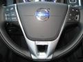 2012 Volvo XC60 R Design Soft Beige/Black Inlay Interior Steering Wheel Photo