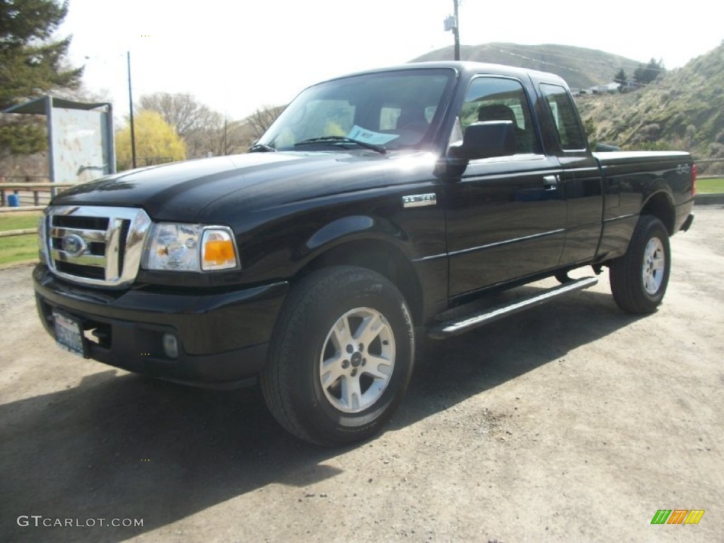2006 Ranger XLT SuperCab 4x4 - Black / Medium Dark Flint photo #5