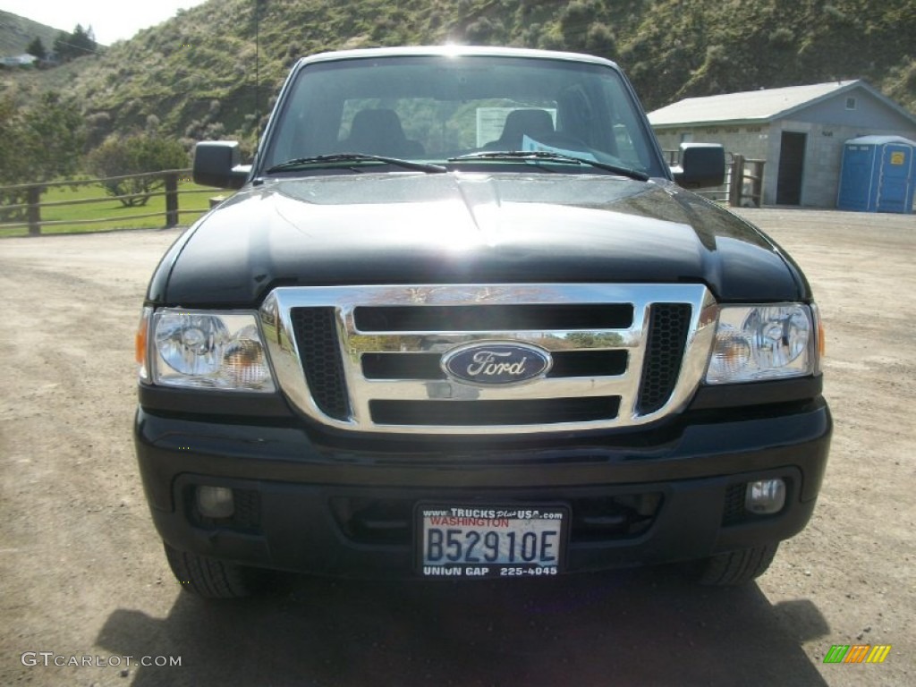 2006 Ranger XLT SuperCab 4x4 - Black / Medium Dark Flint photo #6