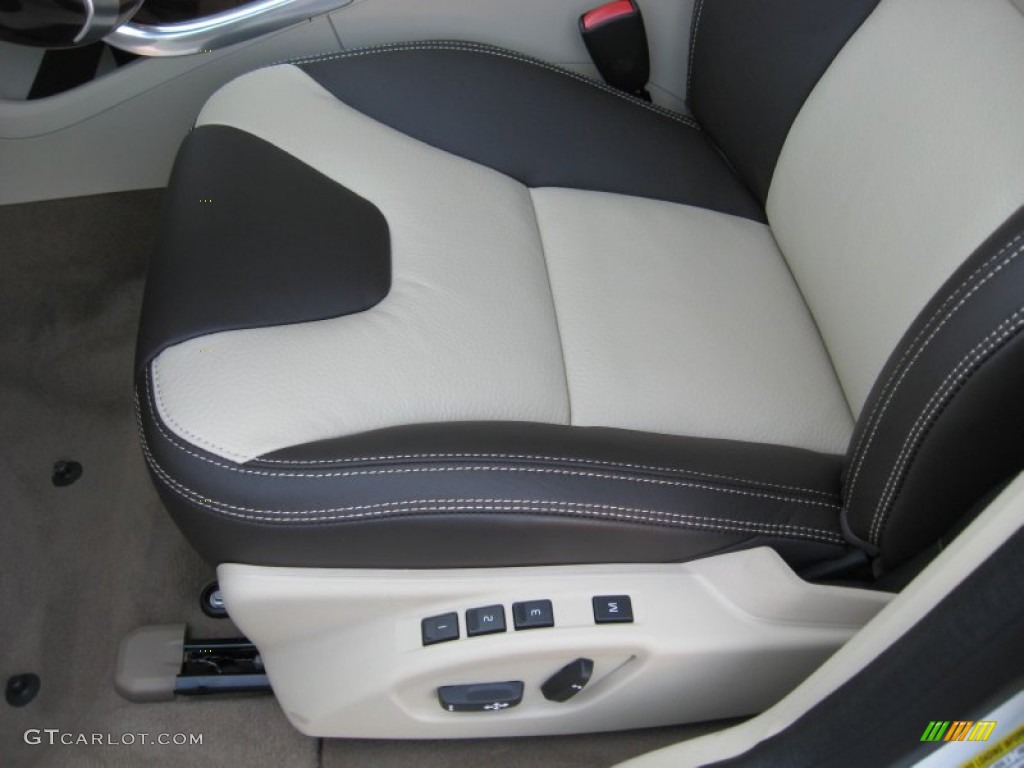 Sandstone Beige/Espresso Interior 2012 Volvo XC60 T6 AWD Photo #63347447