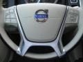 2012 Volvo XC60 Sandstone Beige/Espresso Interior Steering Wheel Photo