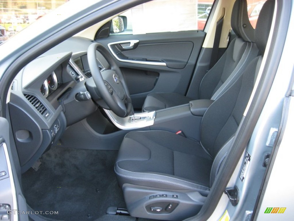 Off Black Interior 2012 Volvo XC60 3.2 AWD Photo #63347708