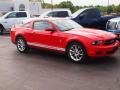 2010 Torch Red Ford Mustang V6 Premium Coupe  photo #2