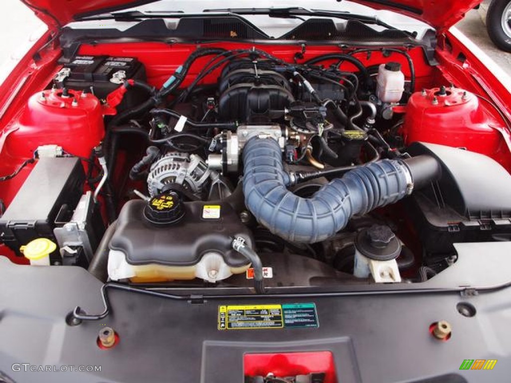 2010 Ford Mustang V6 Premium Coupe 4.0 Liter SOHC 12-Valve V6 Engine Photo #63347802