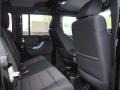 2012 Black Jeep Wrangler Unlimited Sahara 4x4  photo #4