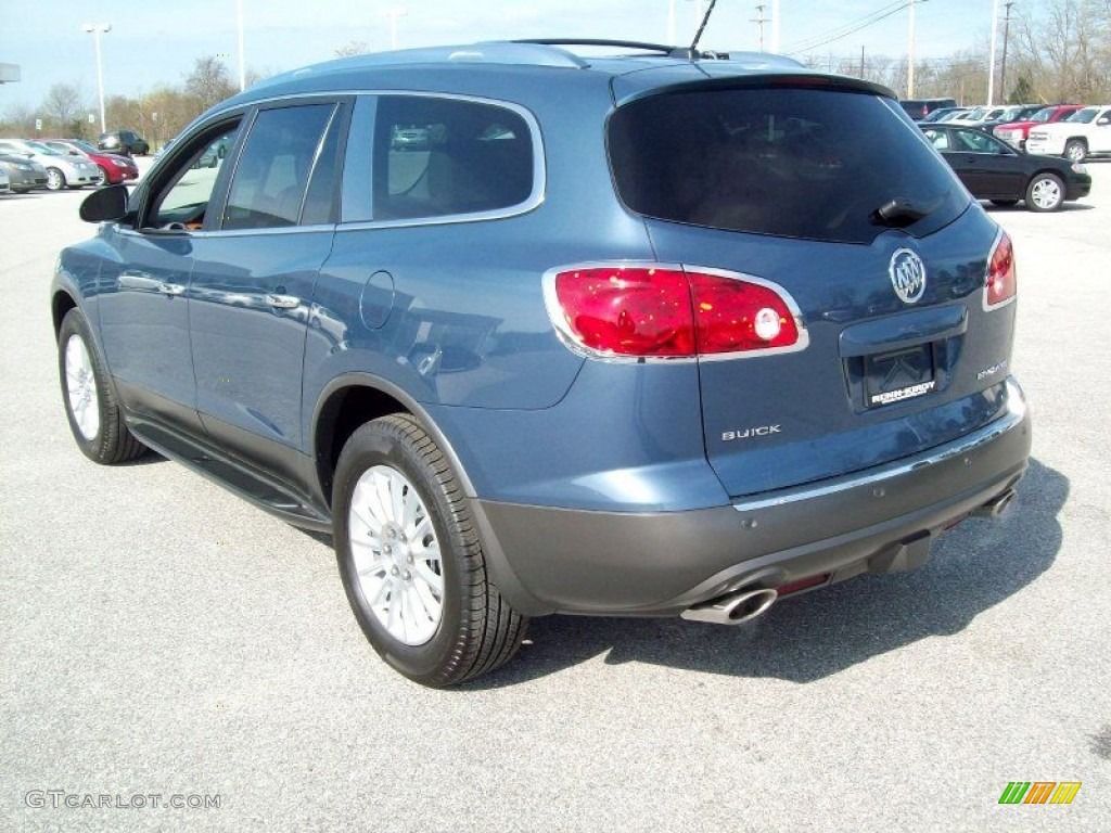 2012 Enclave FWD - Twilight Blue Metallic / Titanium photo #2
