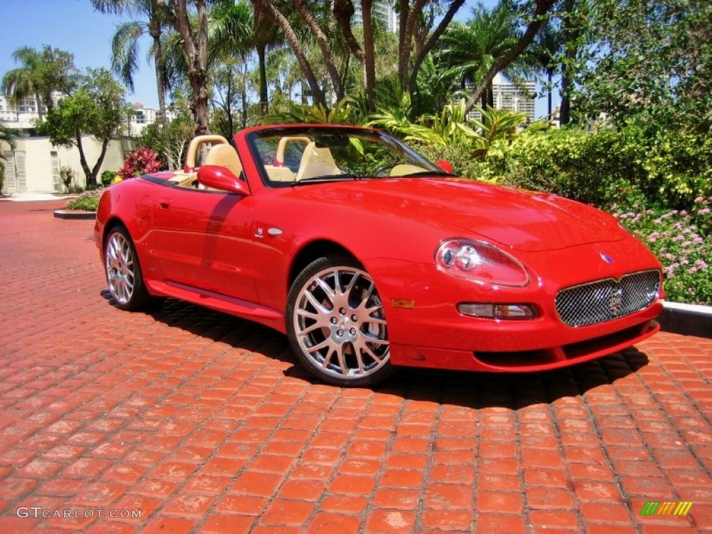 Rosso Mondiale 2006 Maserati GranSport Spyder Exterior Photo #63349103