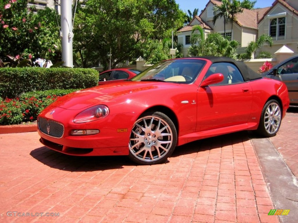 Rosso Mondiale 2006 Maserati GranSport Spyder Exterior Photo #63349115