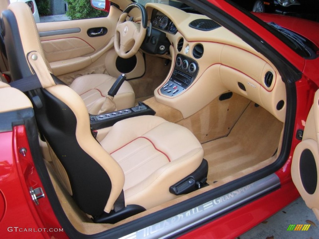 Beige Interior 2006 Maserati GranSport Spyder Photo #63349217