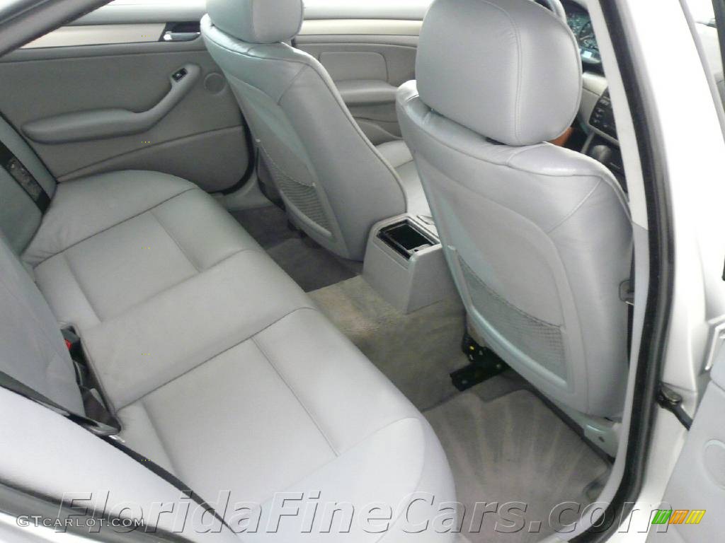 2002 3 Series 325i Sedan - Titanium Silver Metallic / Grey photo #15