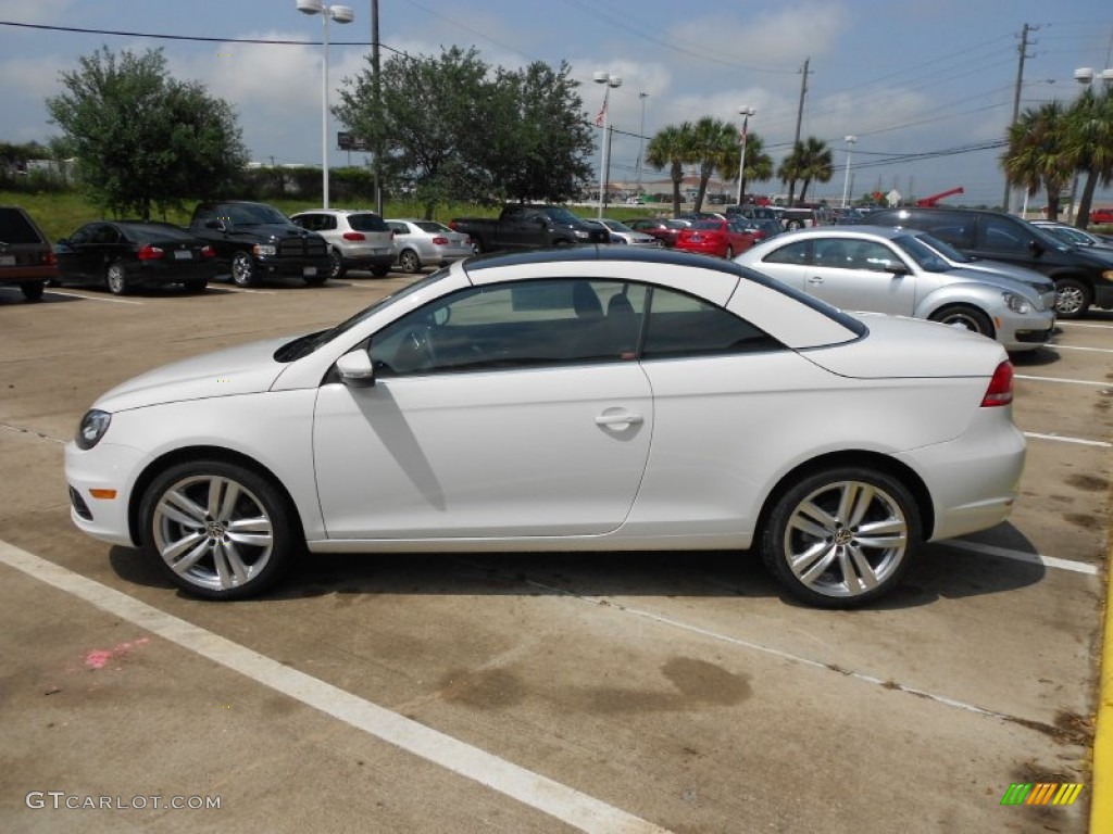 Candy White 2012 Volkswagen Eos Executive Exterior Photo #63349865