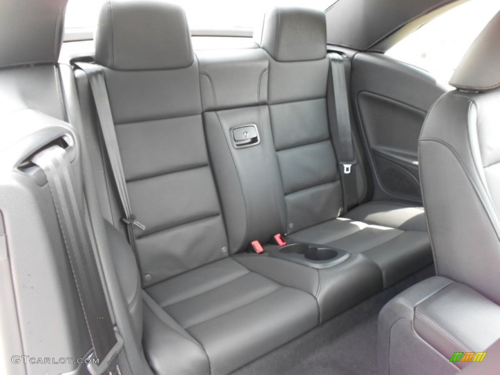 Titan Black Interior 2012 Volkswagen Eos Executive Photo #63349937