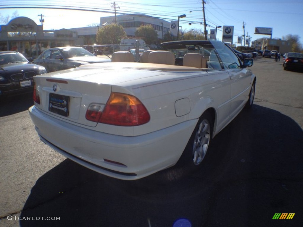 2000 3 Series 323i Convertible - Alpine White / Sand photo #4