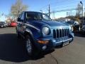 2003 Patriot Blue Pearl Jeep Liberty Limited 4x4  photo #3