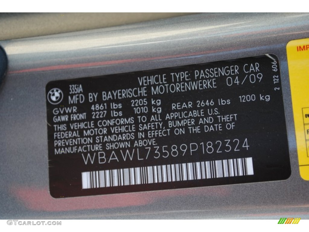 2009 3 Series 335i Convertible - Space Grey Metallic / Coral Red/Black Dakota Leather photo #19