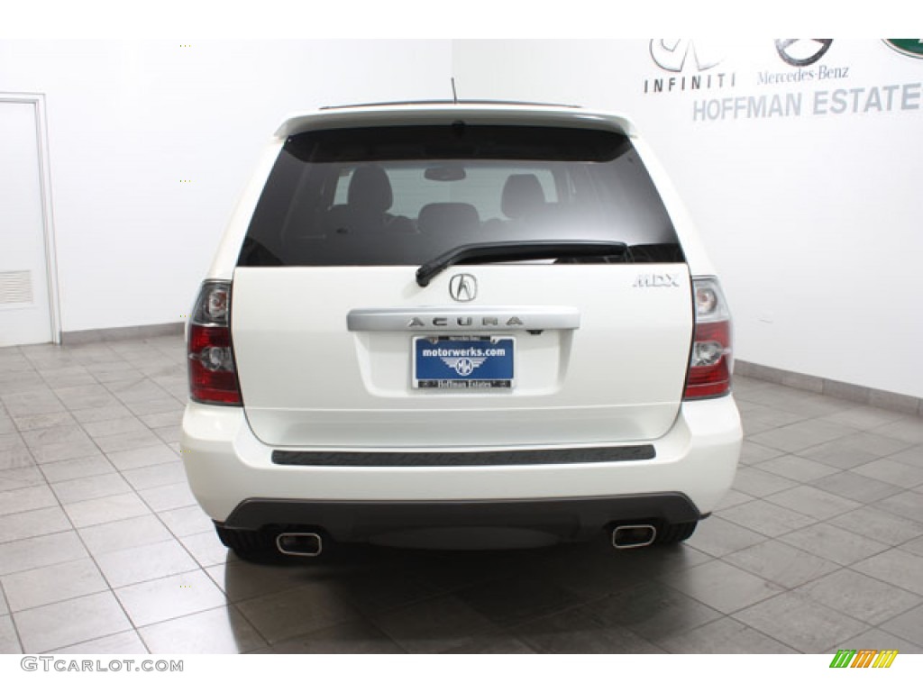 2004 MDX Touring - Aspen White Pearl / Saddle photo #4