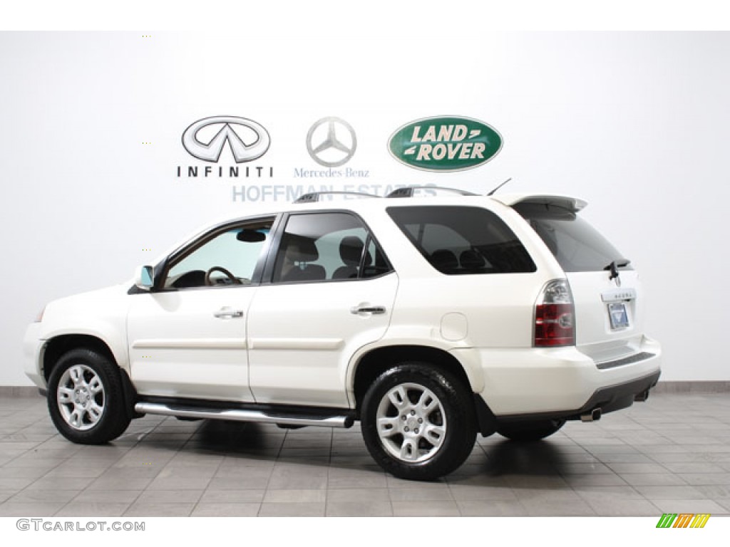 2004 MDX Touring - Aspen White Pearl / Saddle photo #5