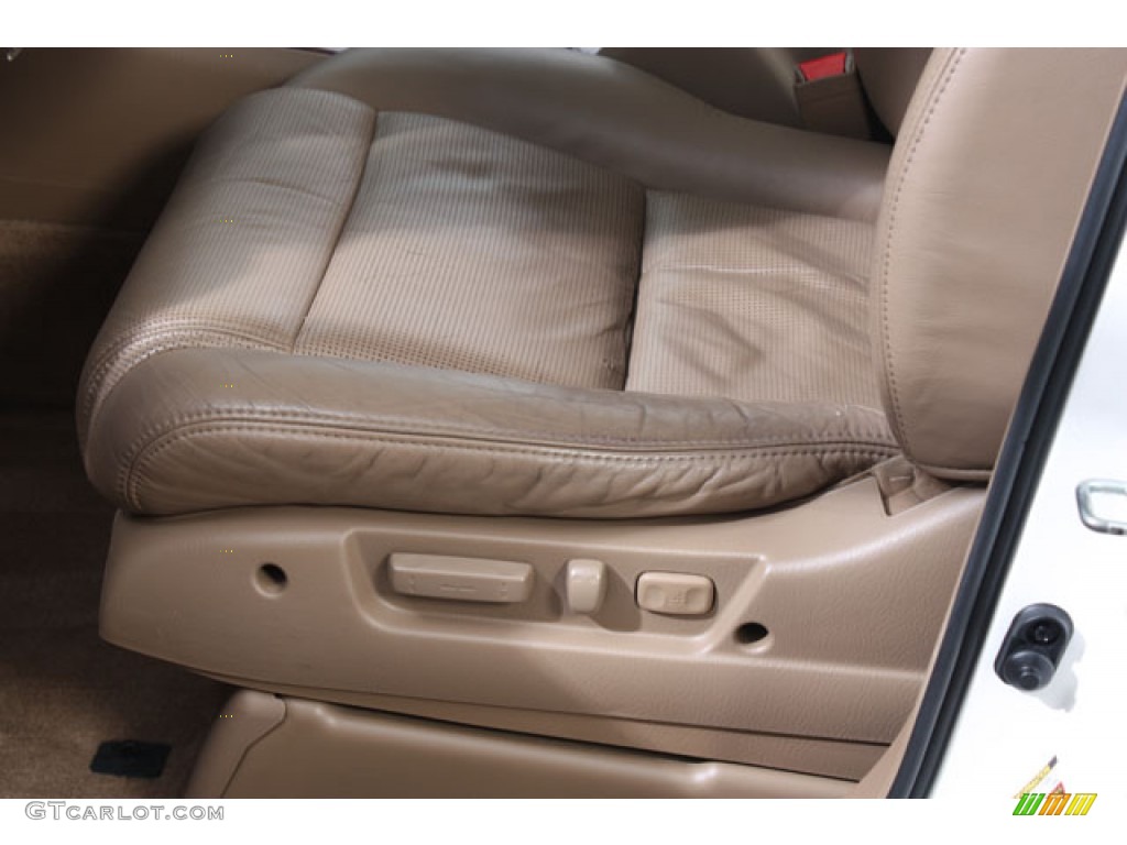 2004 MDX Touring - Aspen White Pearl / Saddle photo #20