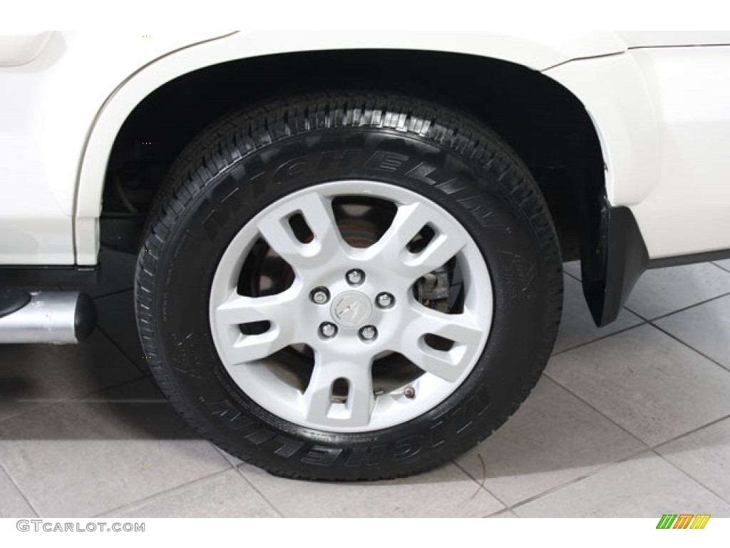 2004 MDX Touring - Aspen White Pearl / Saddle photo #29