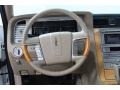 Camel/Sand Piping 2008 Lincoln Navigator Elite 4x4 Steering Wheel