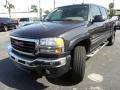 2004 Carbon Metallic GMC Sierra 2500HD SLT Crew Cab 4x4  photo #22