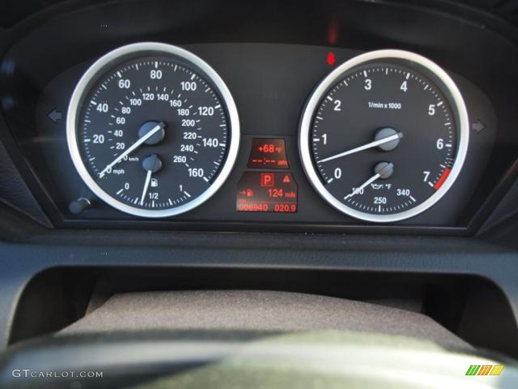2010 BMW 6 Series 650i Convertible Gauges Photo #63354114