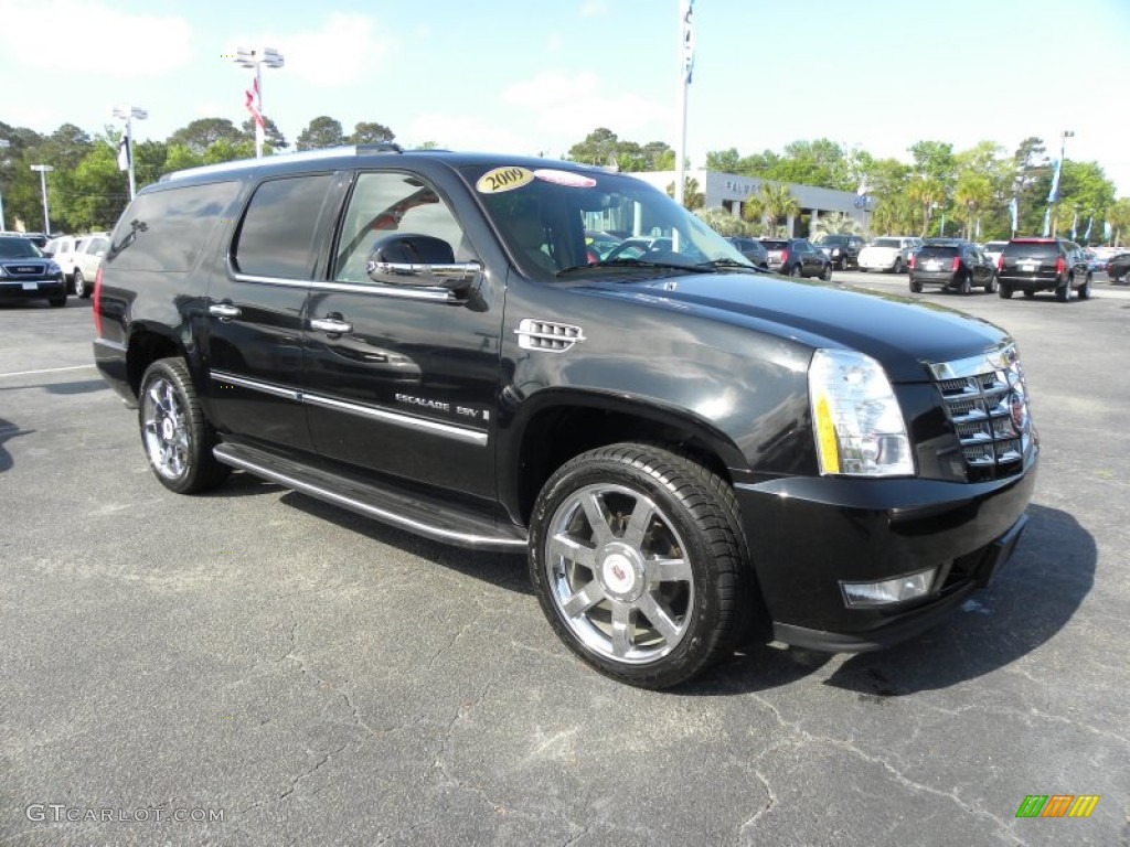 Black Raven 2009 Cadillac Escalade ESV Exterior Photo #63354335