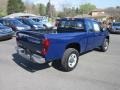 2012 Navy Blue GMC Canyon Work Truck Extended Cab 4x4  photo #7