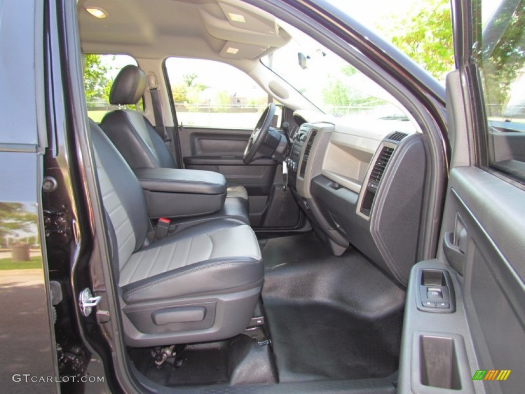 2011 Ram 1500 ST Quad Cab - Rugged Brown Pearl / Dark Slate Gray/Medium Graystone photo #10