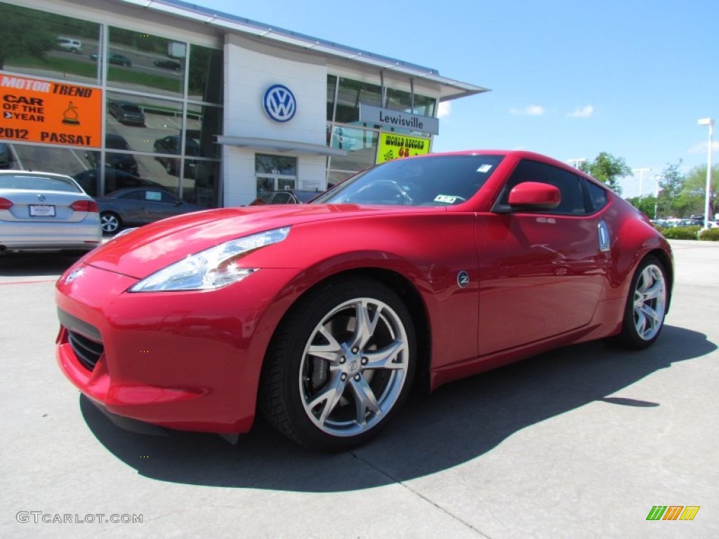 2010 370Z Sport Coupe - Solid Red / Black Cloth photo #1