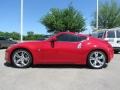 2010 Solid Red Nissan 370Z Sport Coupe  photo #2