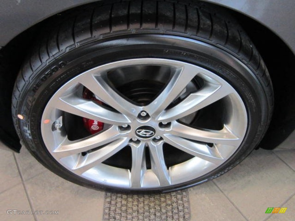2012 Hyundai Genesis Coupe 3.8 Track Wheel Photo #63356486