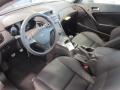 2012 Hyundai Genesis Coupe Black Leather Interior Prime Interior Photo