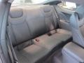 2012 Hyundai Genesis Coupe Black Leather Interior Rear Seat Photo