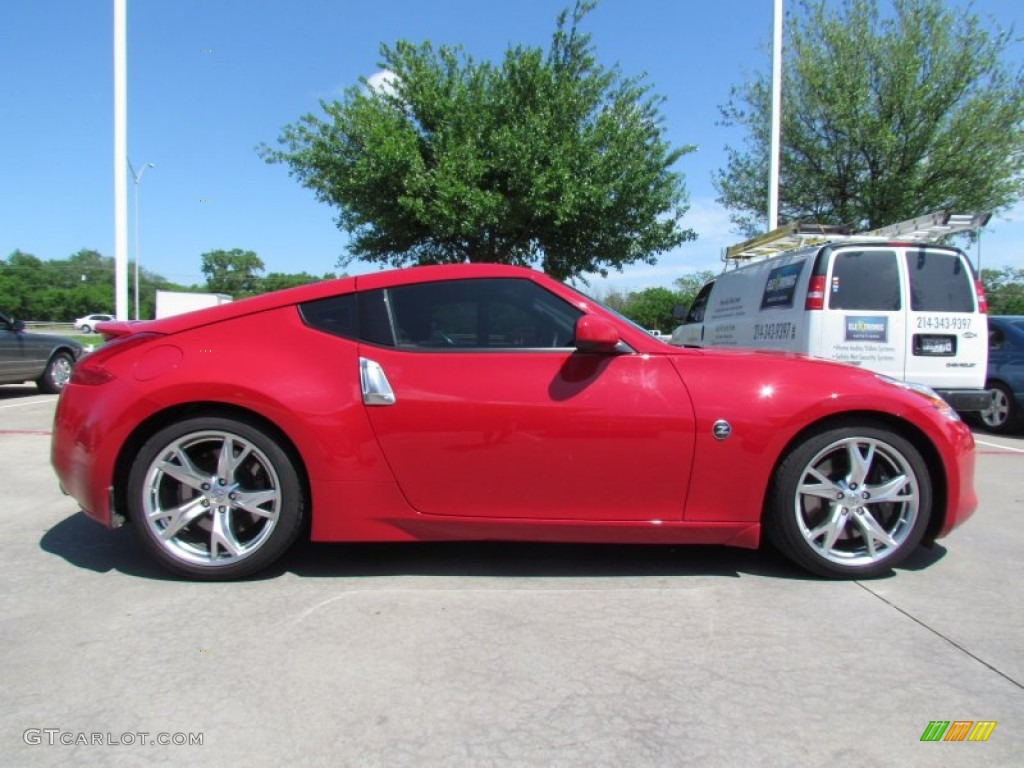 2010 370Z Sport Coupe - Solid Red / Black Cloth photo #6