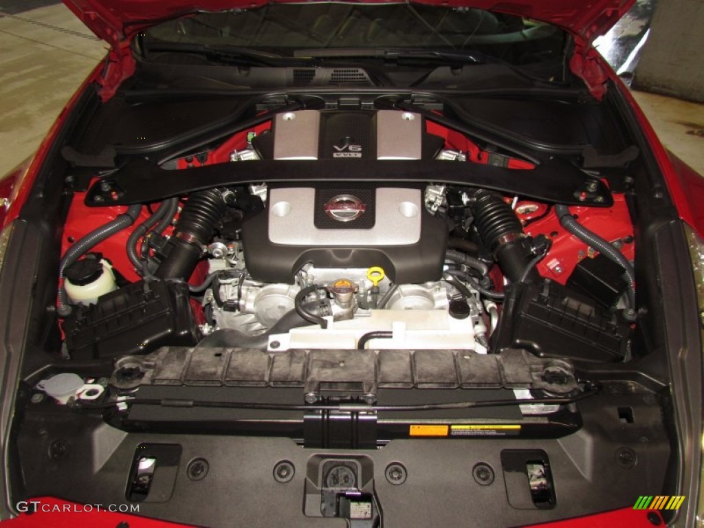2010 Nissan 370Z Sport Coupe 3.7 Liter DOHC 24-Valve CVTCS V6 Engine Photo #63356630