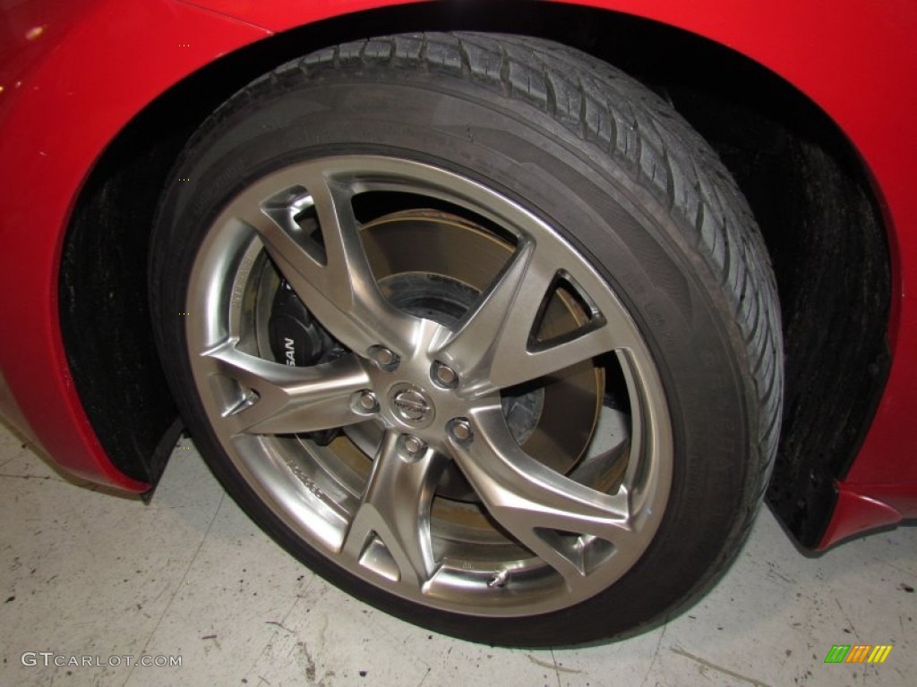 2010 Nissan 370Z Sport Coupe Wheel Photo #63356640