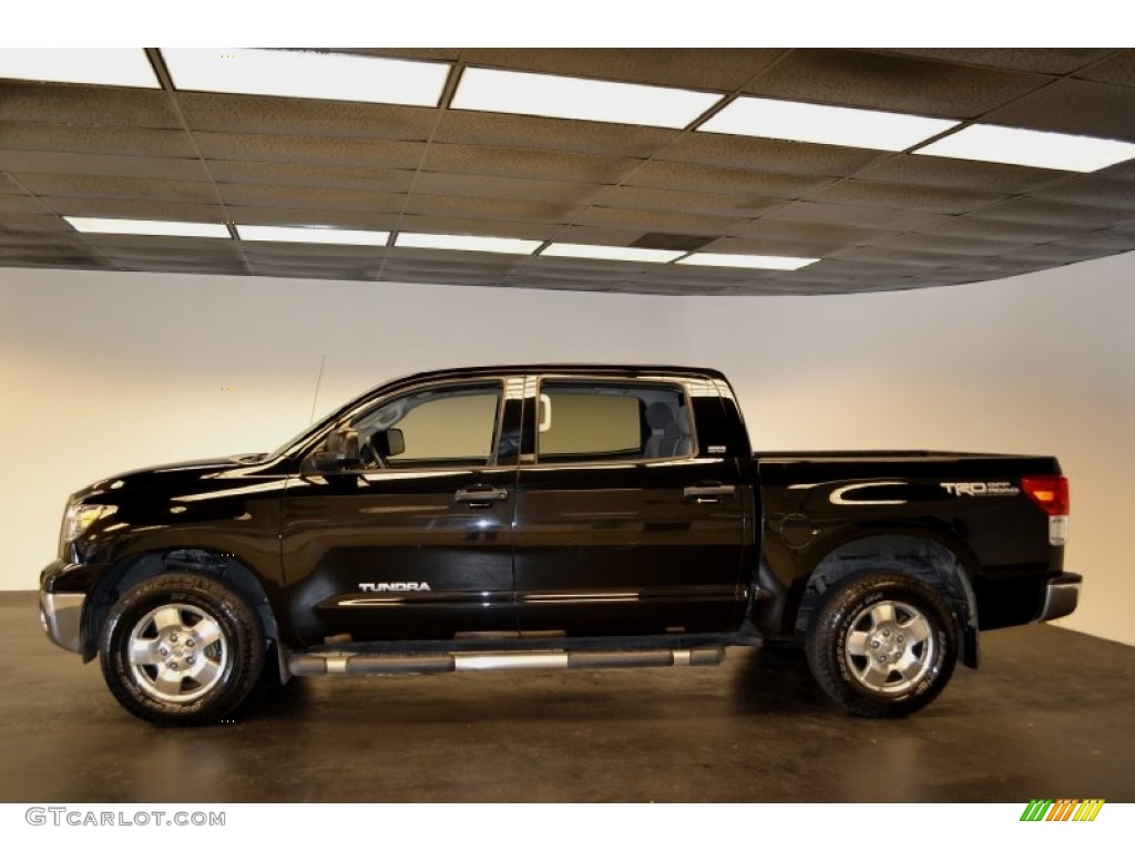 2010 Tundra TRD CrewMax - Black / Graphite Gray photo #3