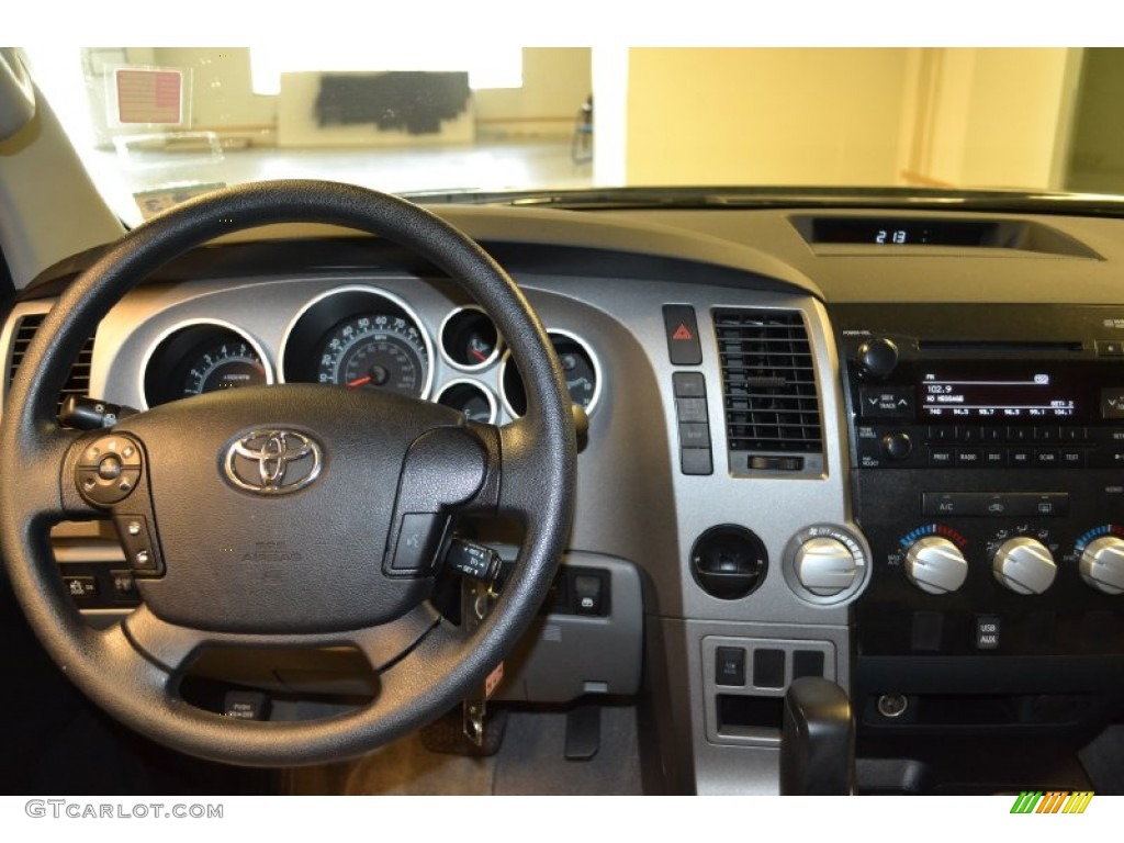 2010 Tundra TRD CrewMax - Black / Graphite Gray photo #9